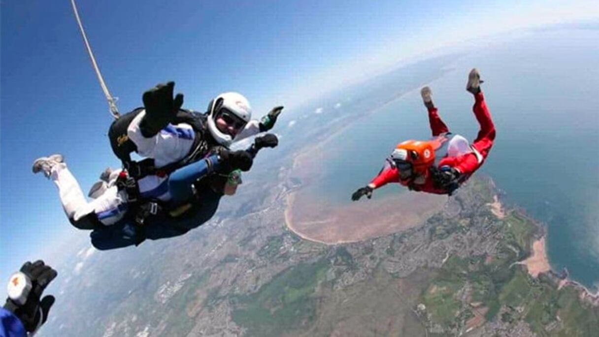 Une compétition internationale de parachutisme à Béni Mellal (photo d'illustration).