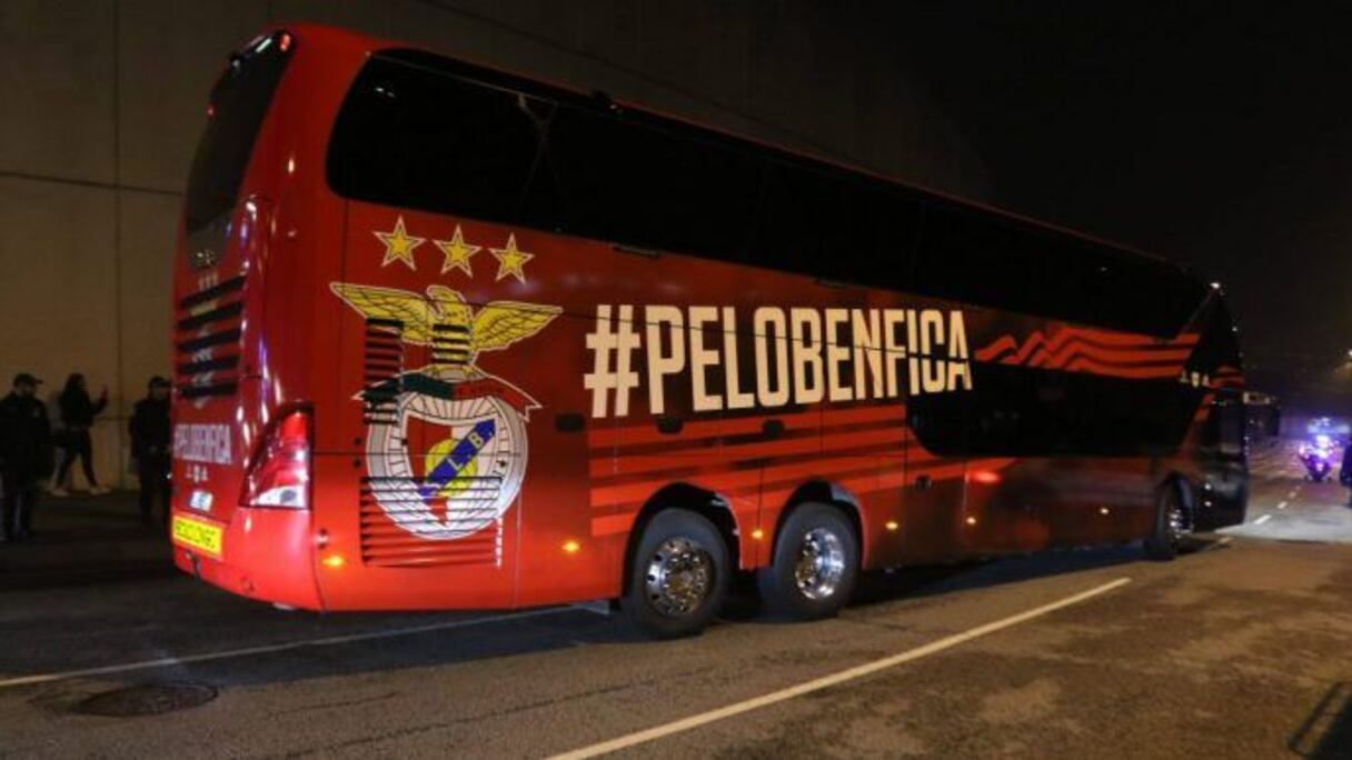 Le bus de Benfica.