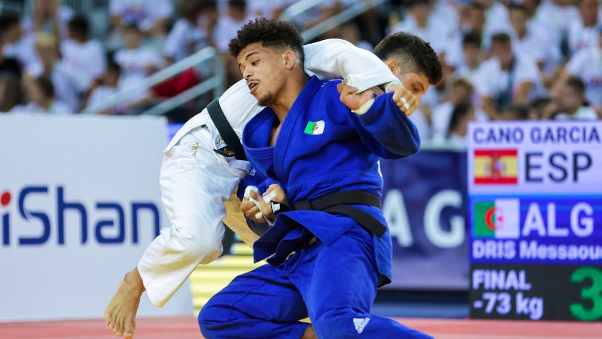 Le Judoka algérien Redouane Dris