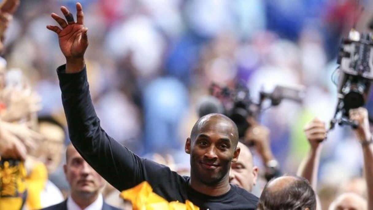 Kobe Bryant lors de son dernier match.