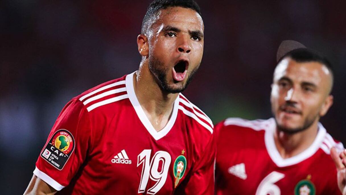 Youssef En-Nesyri, international marocain du Séville FC.