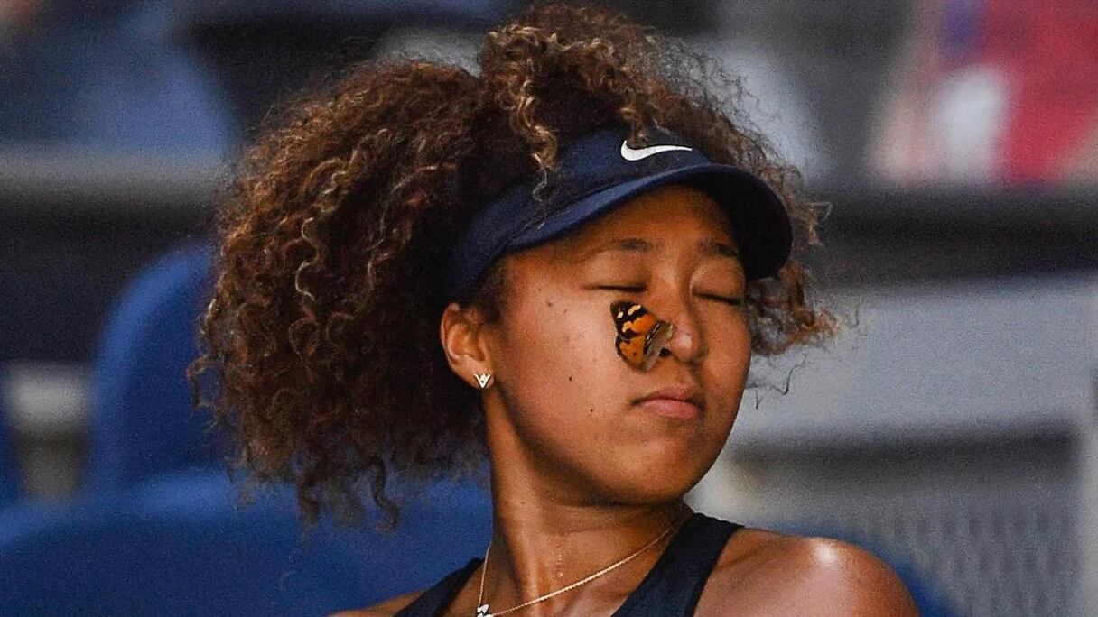 Naomi Osaka à l'Open d'Australie.