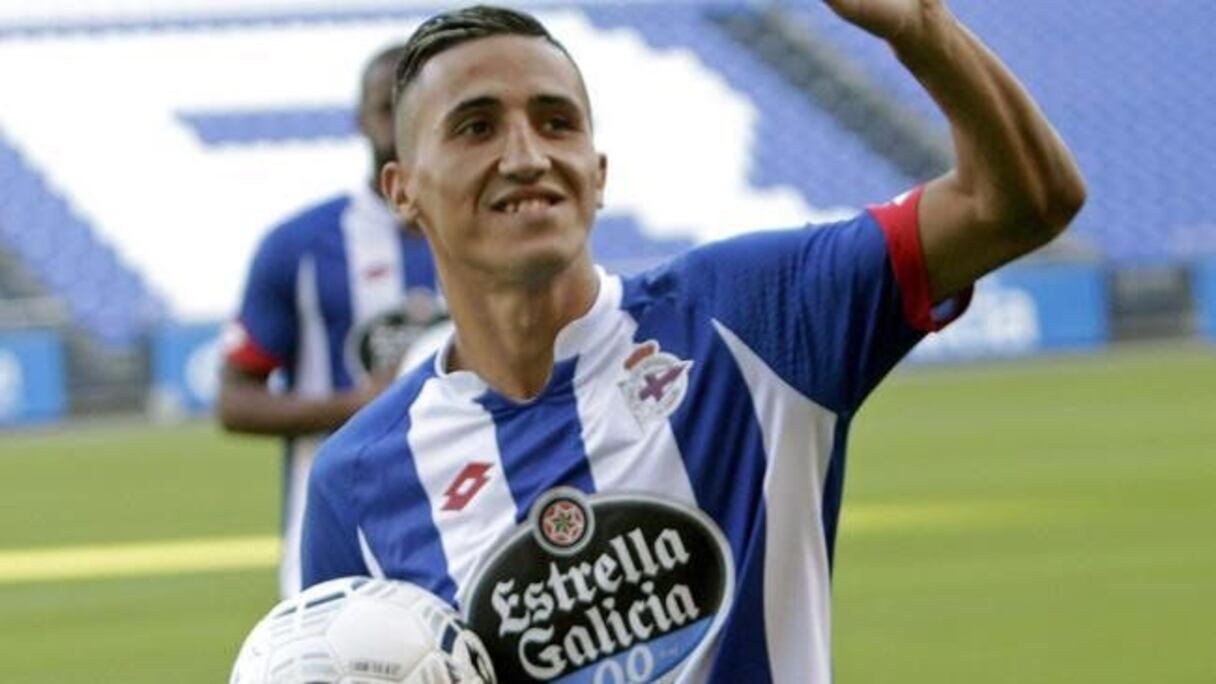 Fayçal Fajr: (27 ans) évolue au poste milieu de terrain au Deportivo La Corogne.