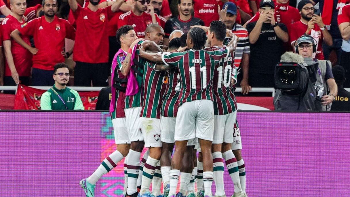 Les joueurs de Fluminense.