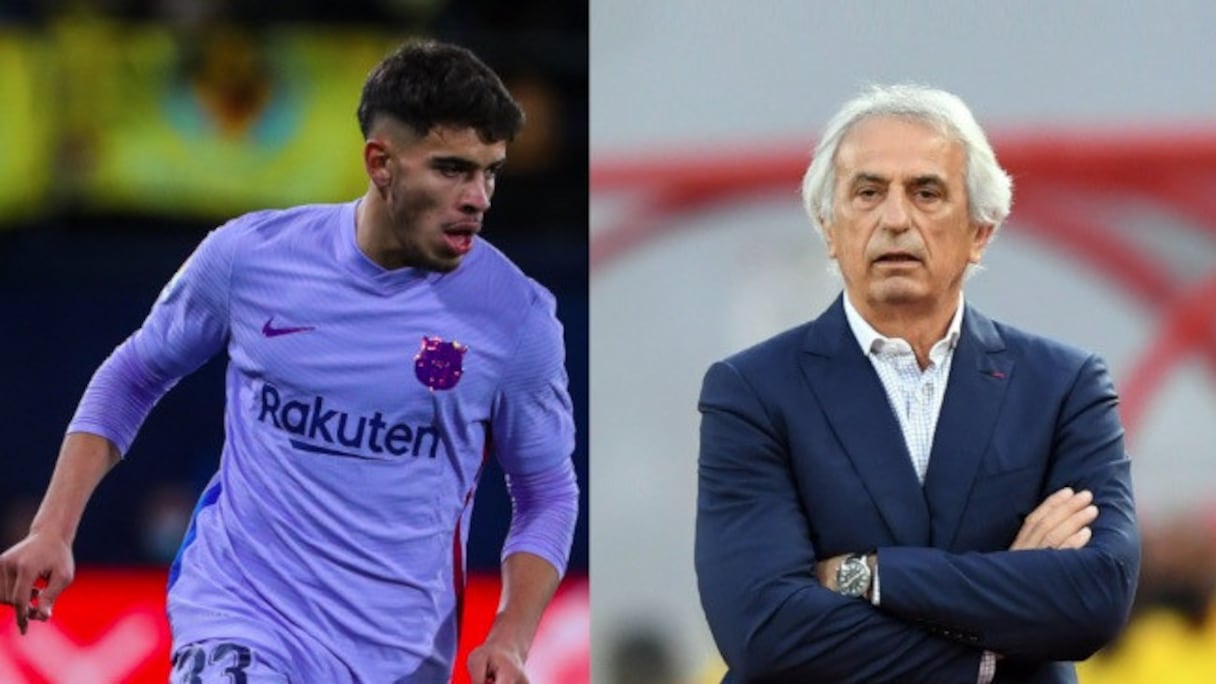 Abdessamad Ezzalzouli et Vahid Halilhodzic.