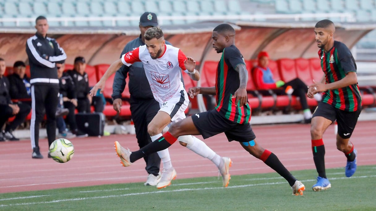 Une phase d'un précédent match entre l'AS FAR et le FUS de Rabat.