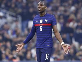 Paul Pogba avec l'équipe de France.
