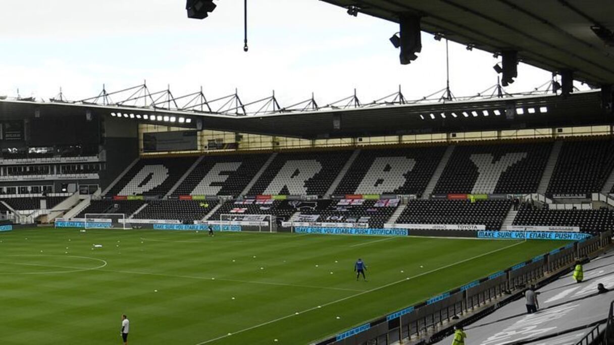 Le stade de Derby County.