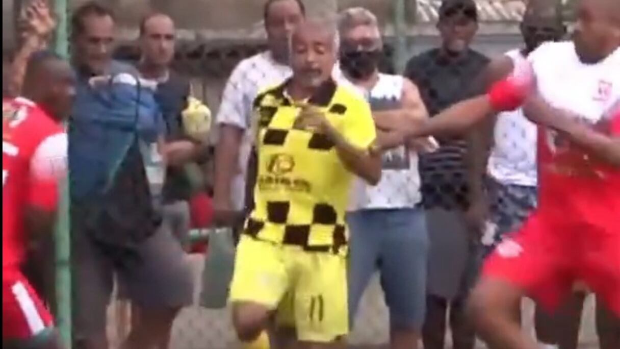 Romario de retour sur les terrains.