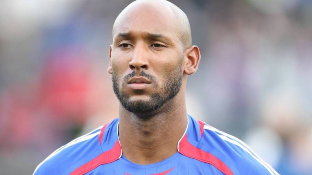 Nicolas Anelka et Raymond Domenech.