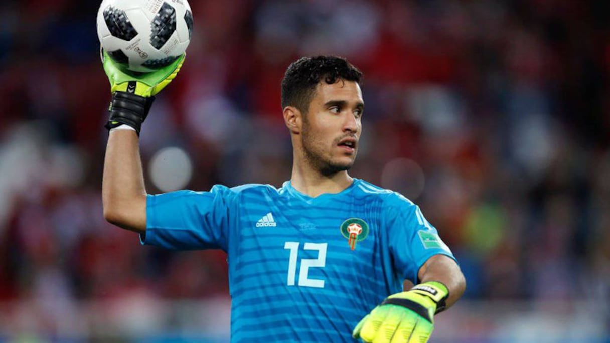 Munir Mohamedi, gardien des Lions de l'Atlas.