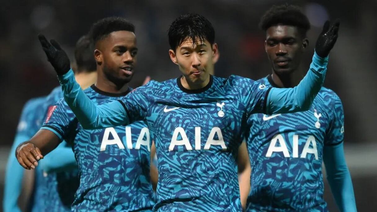 Son Heung-min, attaquant de Tottenham.