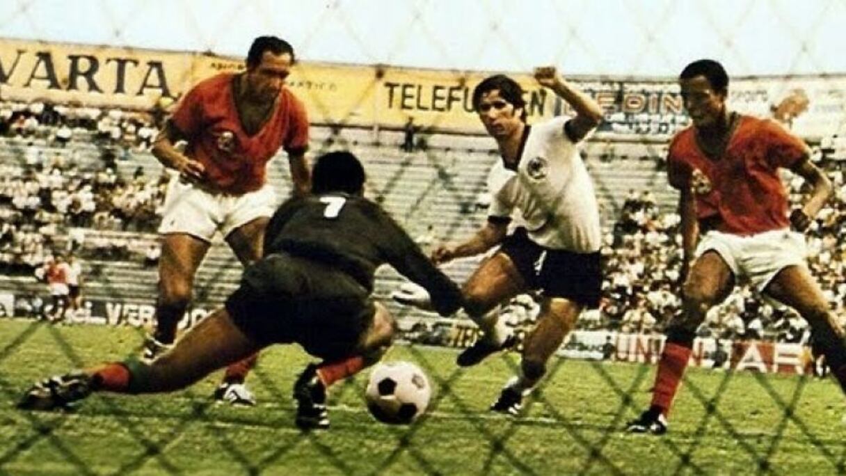 Le Onze marocain au Mondial 70.