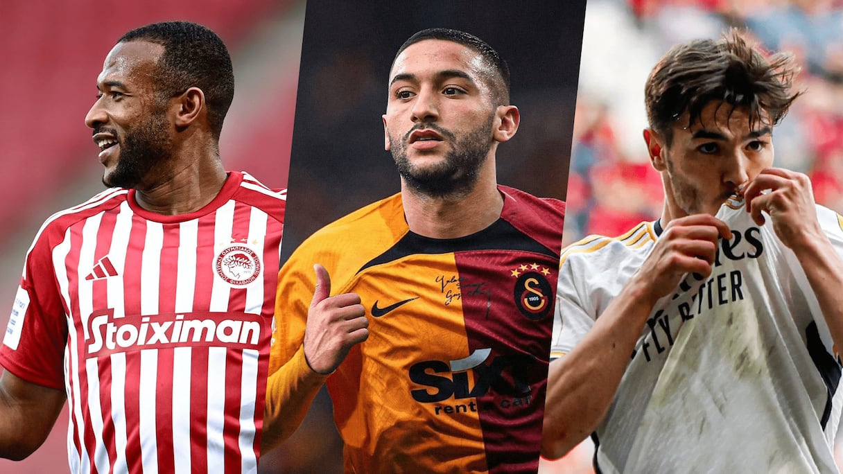 Ayoub El Kaabi, Hakim Ziyech, Brahim Diaz.