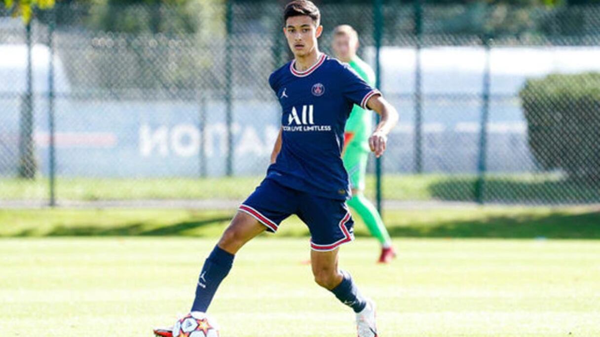 Younes El Hannach, l'un des grands espoirs du PSG.