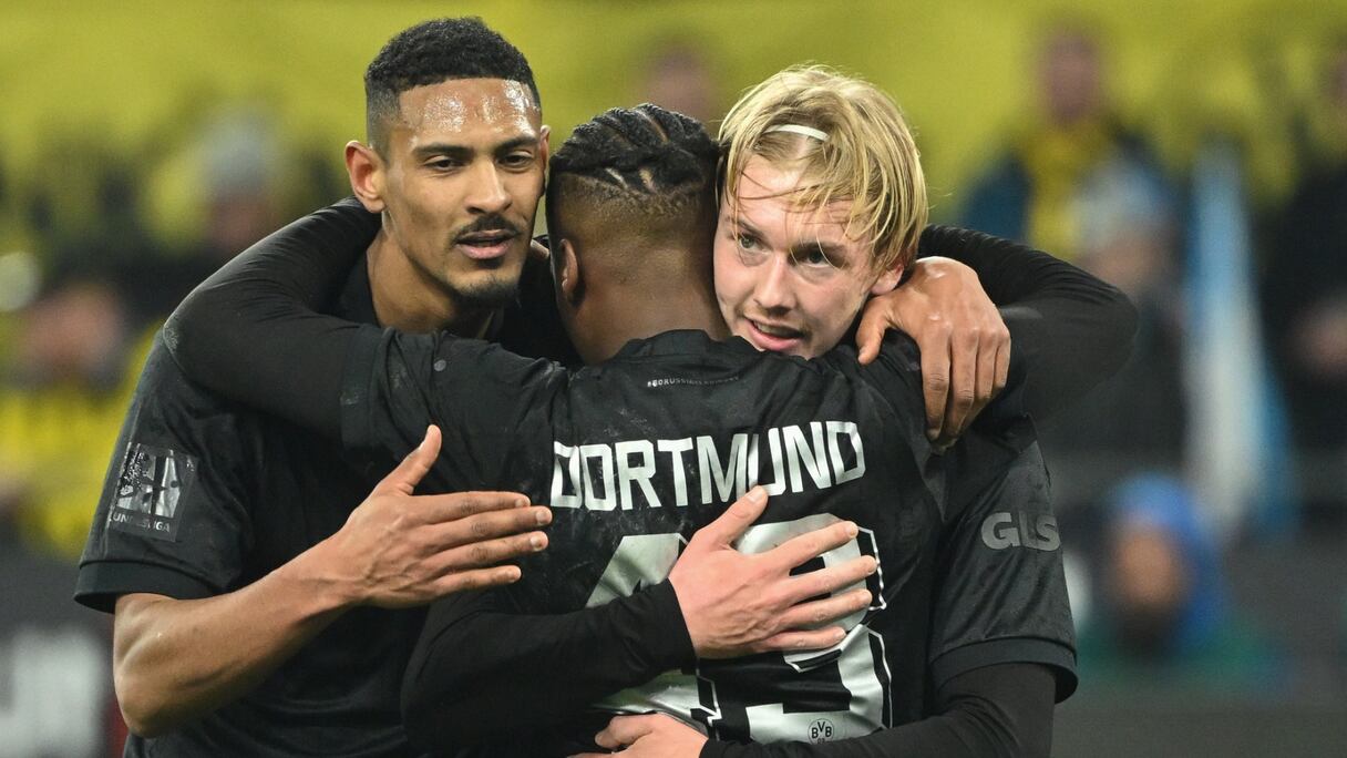 Les joueurs du Borussia Dortmund.