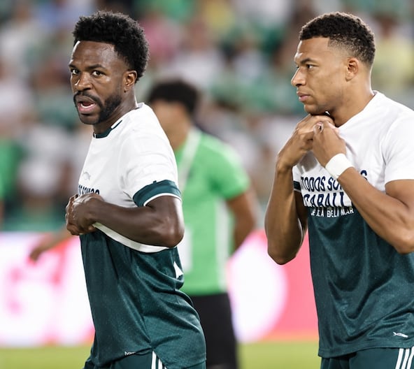 Kylian Mbappé et Vinicius Jr