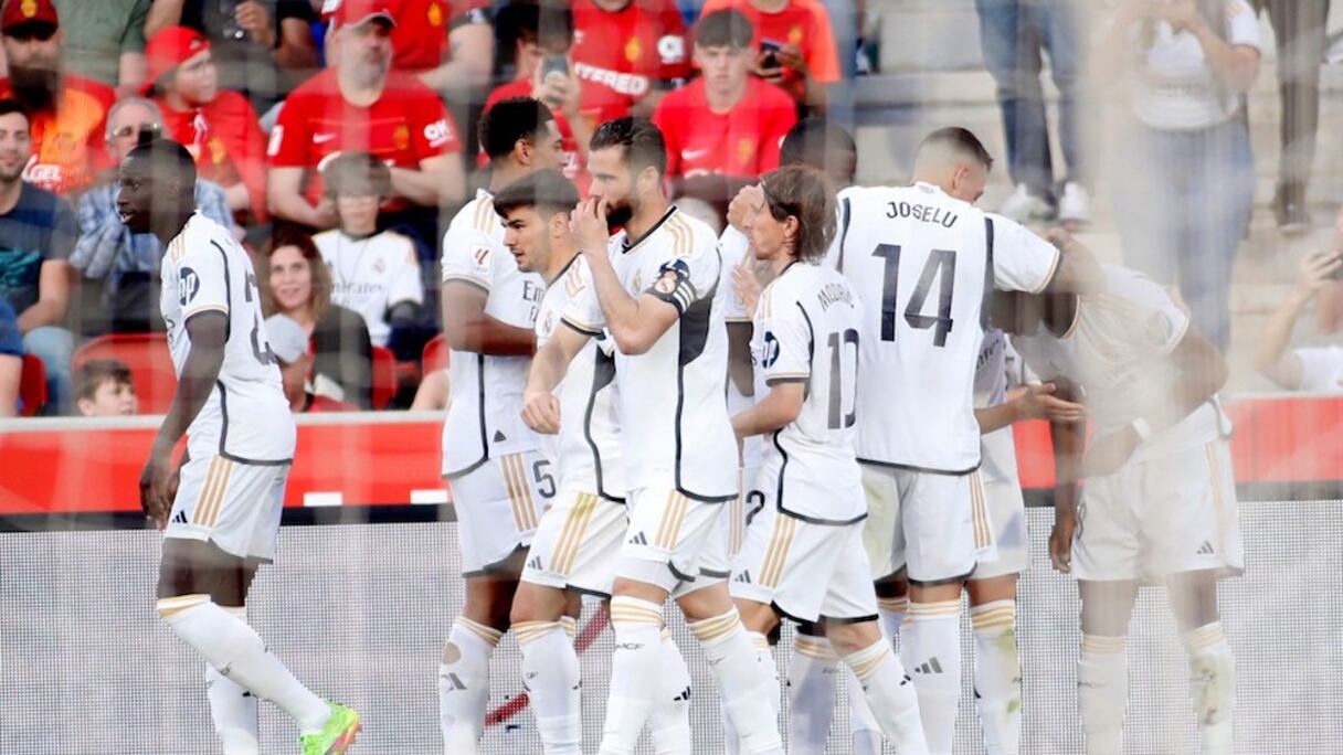 Les joueurs du Real Madrid.