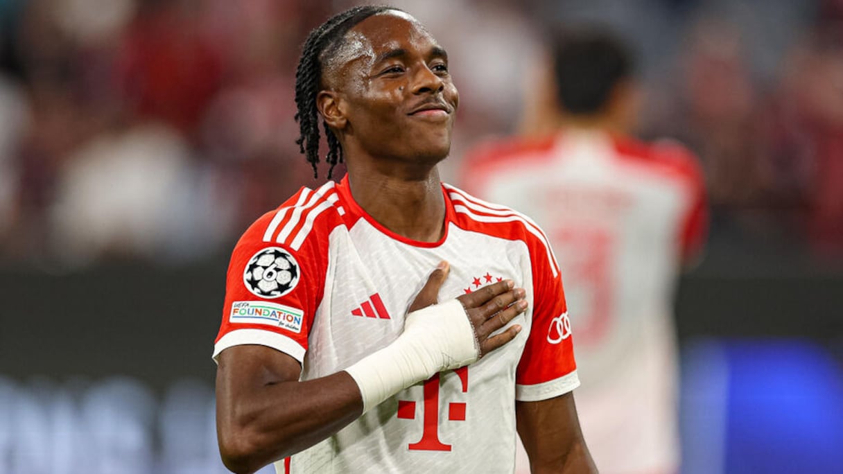 Le jeune prodige français du Bayern Munich, Mathys Tel.