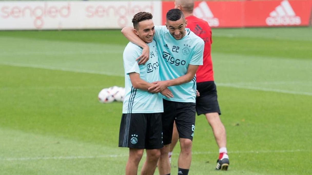 Abdelhak Nouri et Hakim Ziyech
