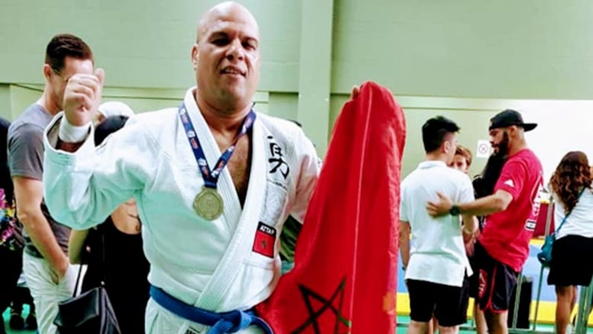 Mohsin Attaf, champion marocain de judo.