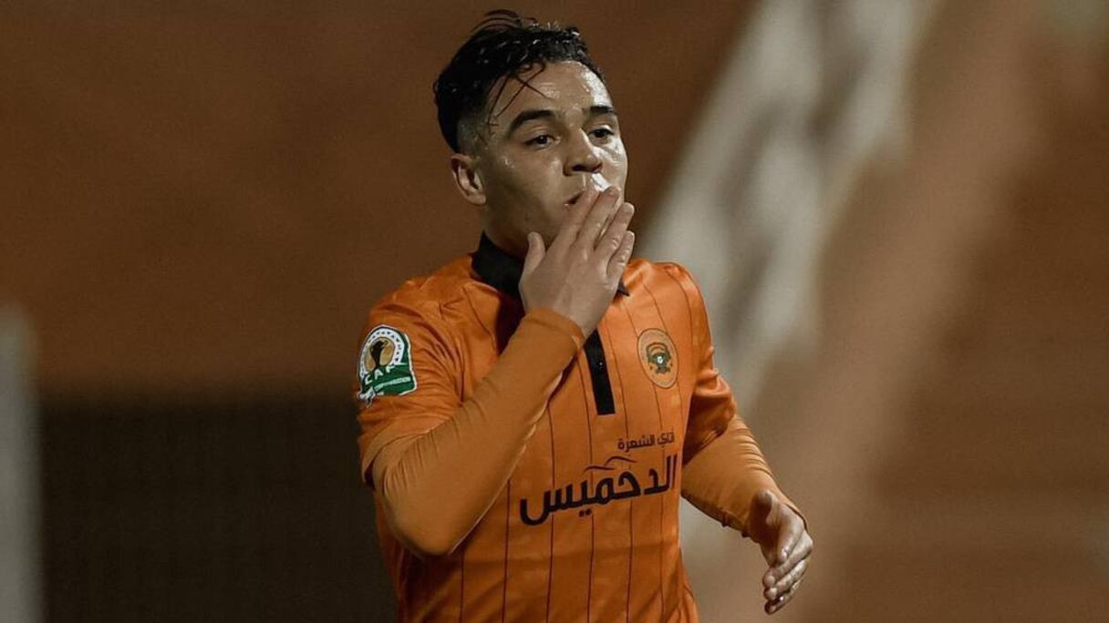 Mouad Fekkak, attaquant de la RSB.