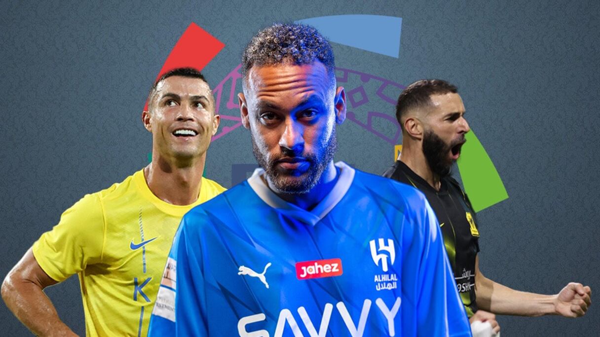 Neymar, Ronaldo et Benzema.