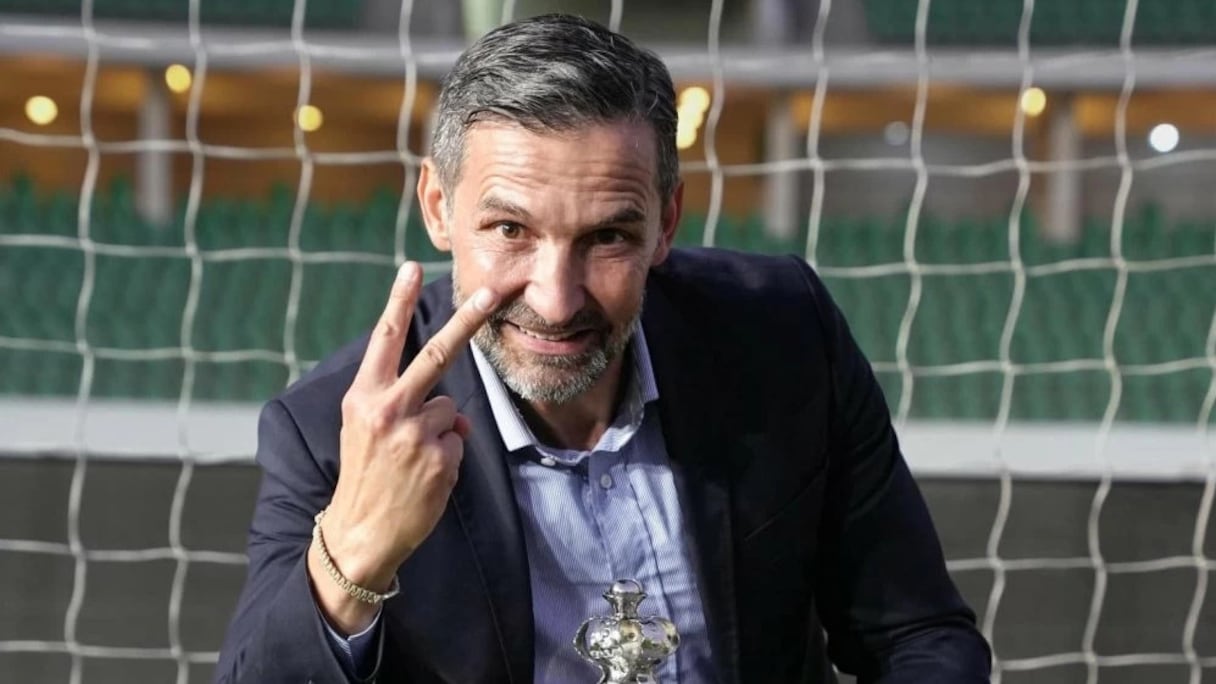 Zinnbauer, architecte d'un doublé historique avec le Raja en 2023-24.