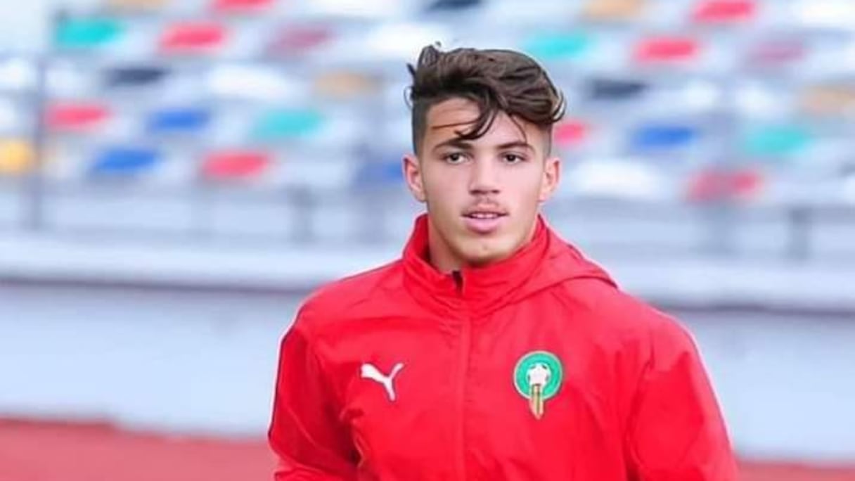 Taha Benrhozil, portier des Lionceaux de l'Atlas U17