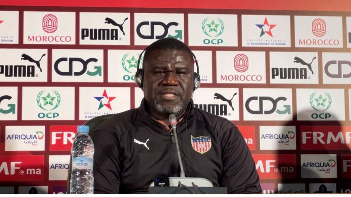 Ansumana Keita, sélectionneur du Liberia.