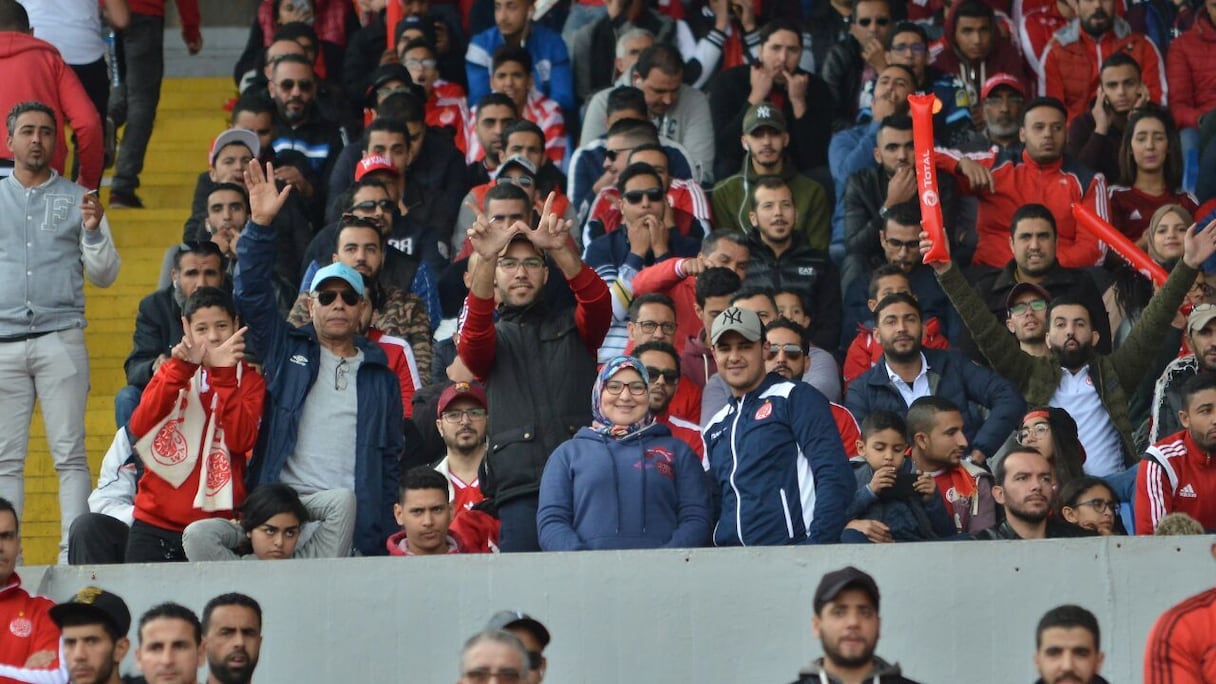 Le public du Raja de Casablanca.
