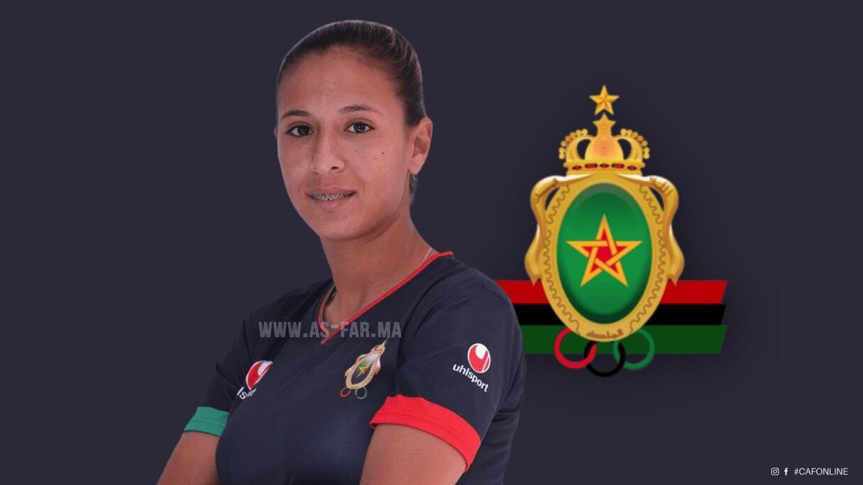 Ibtissam Jraidi, toujours fidèle à l'AS FAR.