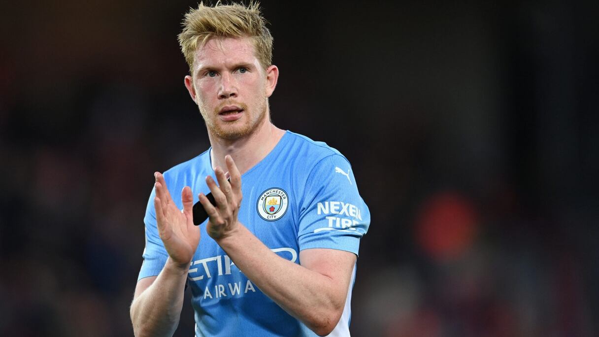 Kevin De Bruyne, international belge de Manchester City.