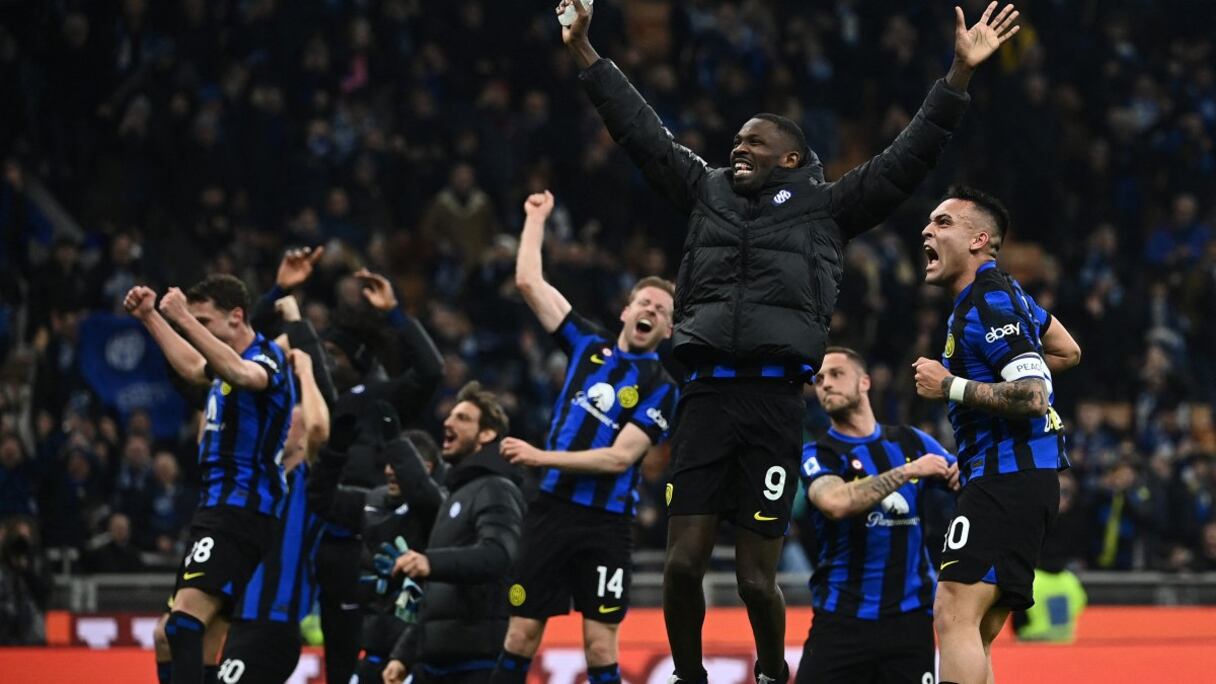 Les joueurs de l'Inter Milan.