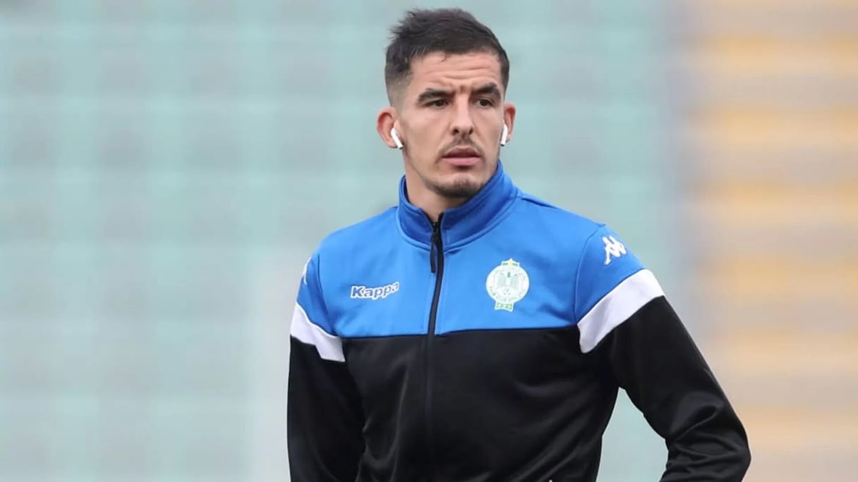 Gaya Merbah, gardien de but algérien du Raja de Casablanca.