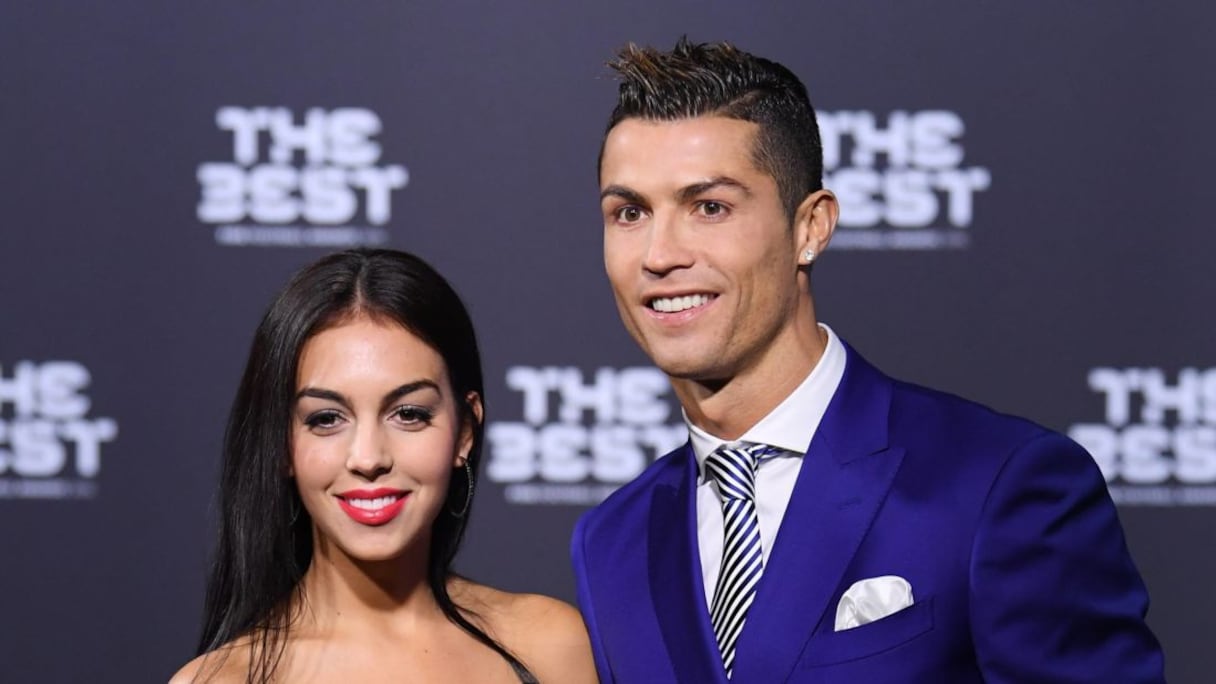 Cristiano Ronaldo et sa compagne Georgina Rodriguez.