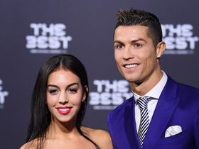 Cristiano Ronaldo et sa compagne Georgina Rodriguez.