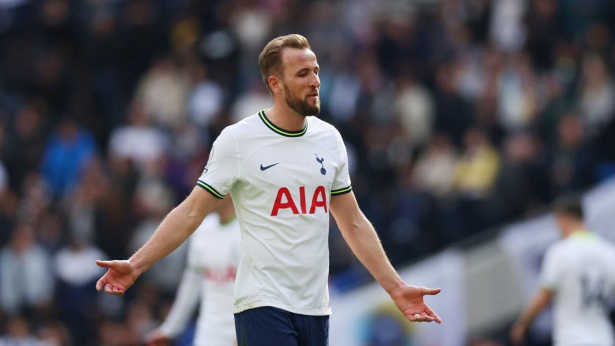 Harry Kane avec Tottenham.