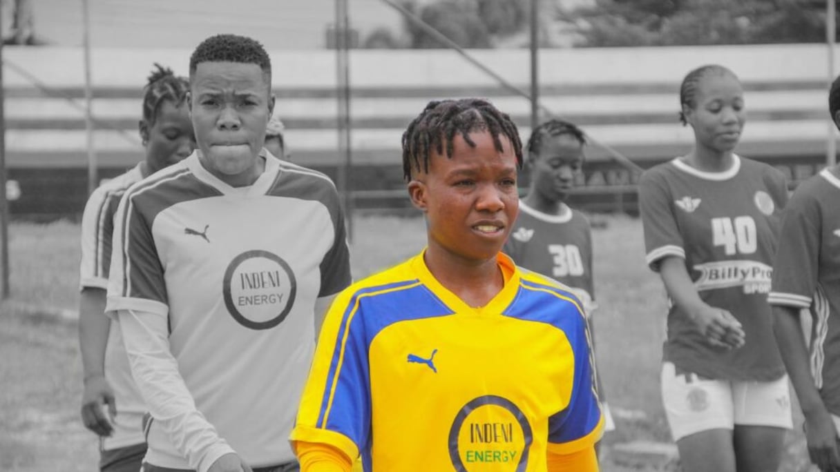 Norin Betani, attaquante de la sélection féminine zambienne