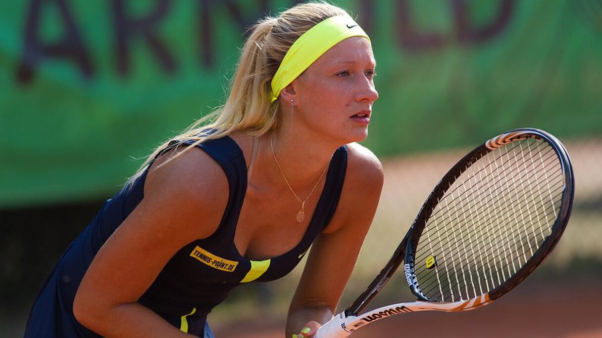 Yana Sizikova, joueuse de tennis russe.