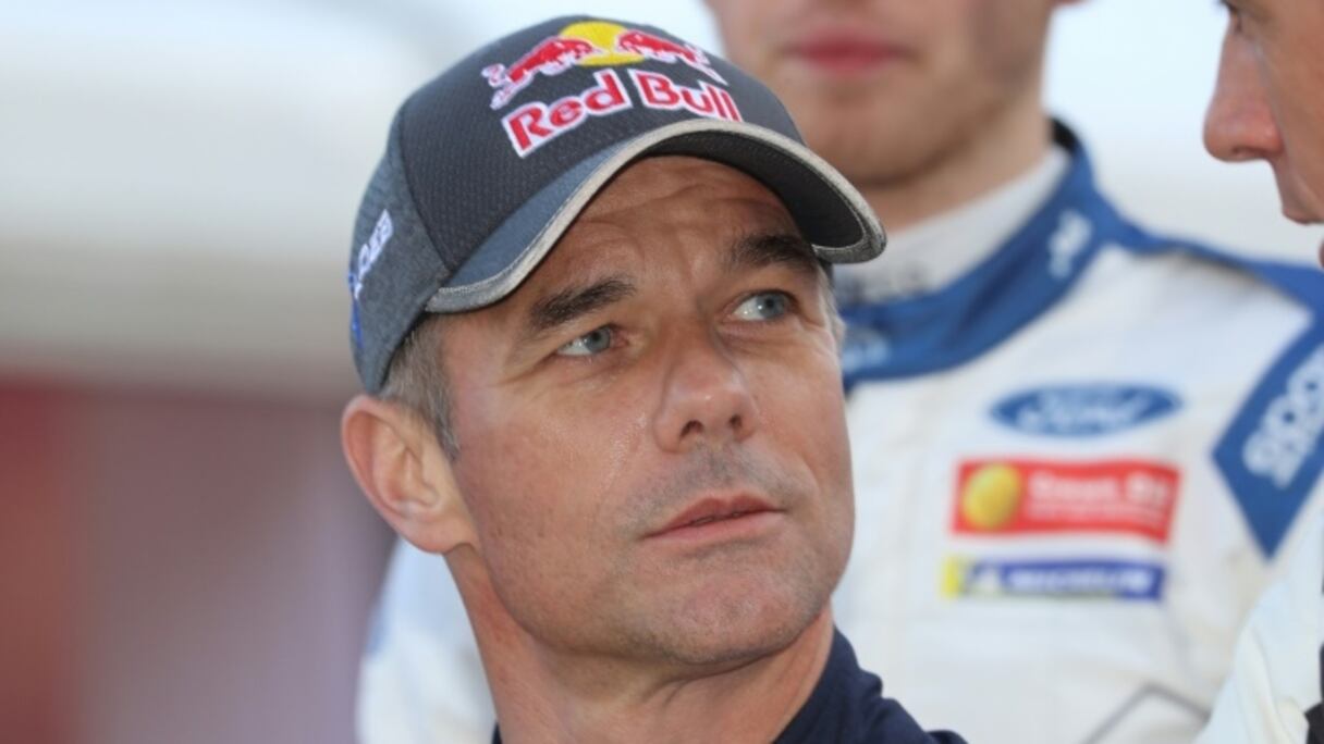 Sebastien Loeb avant le coup d'envoi du rallye de Monte-Carlo, première épreuve de la saison WRC, le 23 janvier 2020.