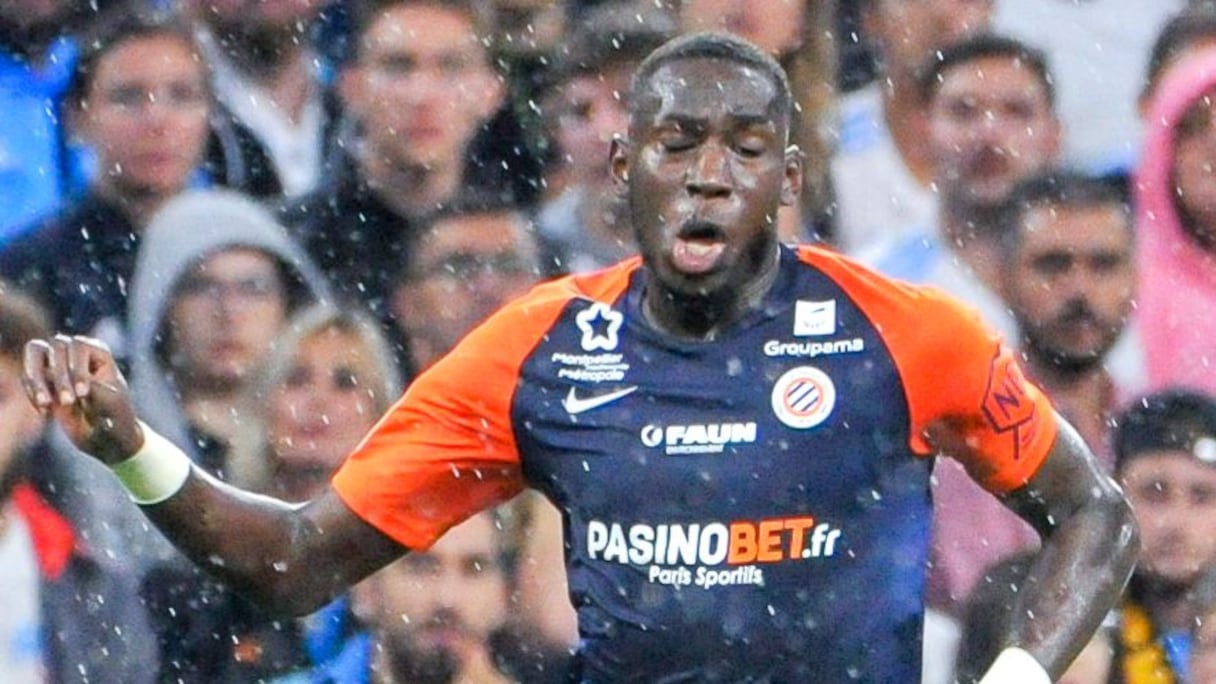 Junior Sambia, joueur français de Montpelllier.