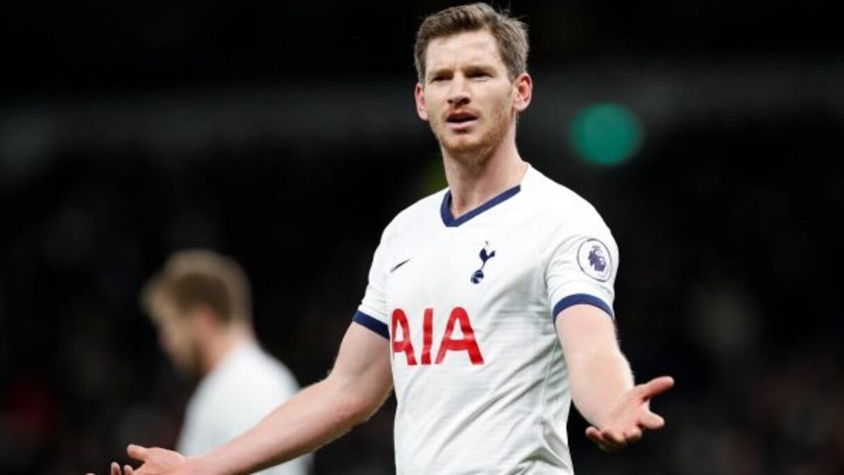 Jan Vertonghen, joueur belge de Tottenham.