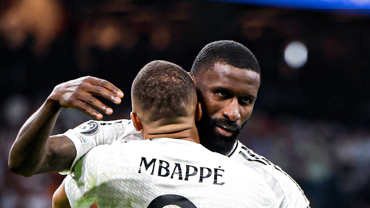 كيليان مبابي لاعب فريق ريال مدريد