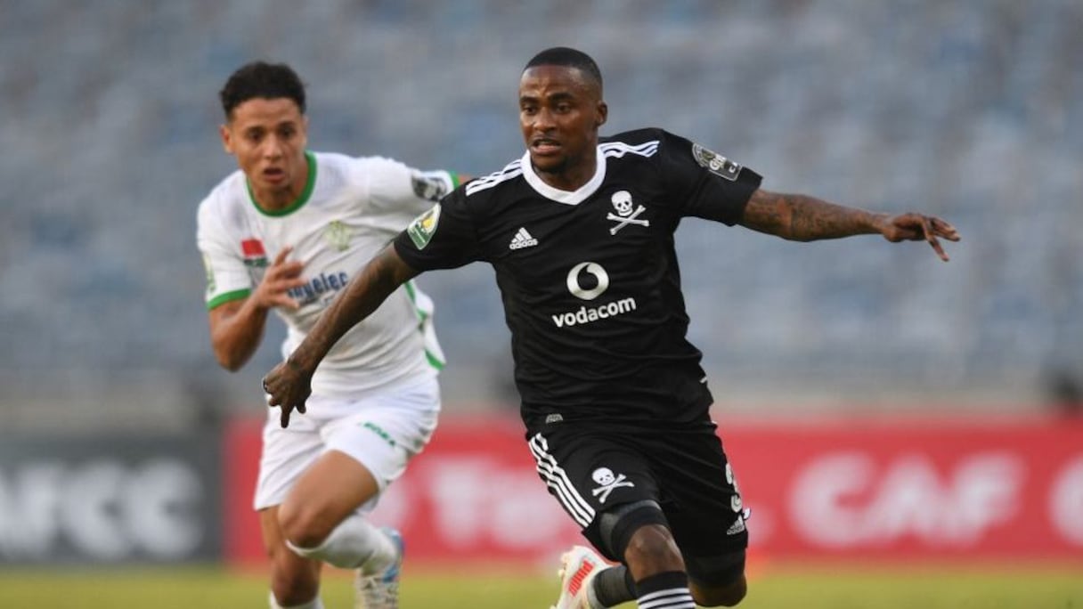 Orlando Pirates - Raja, disputé le 16 mai 2021 à Johannesburg.