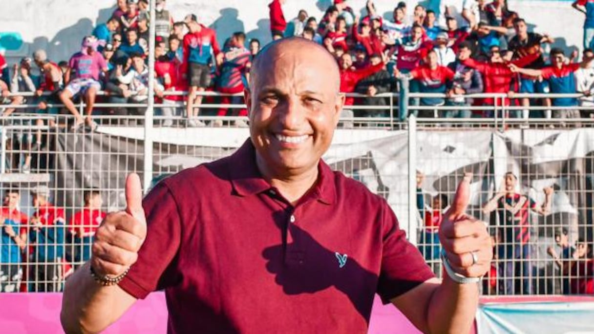 Tarek Mostafa, entraineur de l'Olympique de Safi.