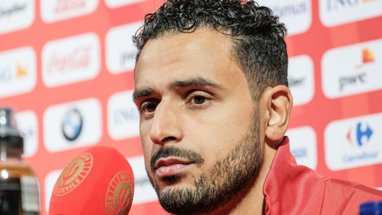 Nacer Chadli, international belge.