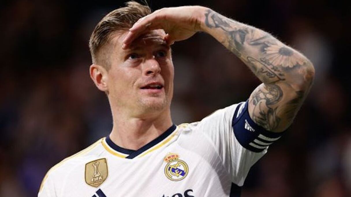 Toni Kroos avec le Real Madrid.