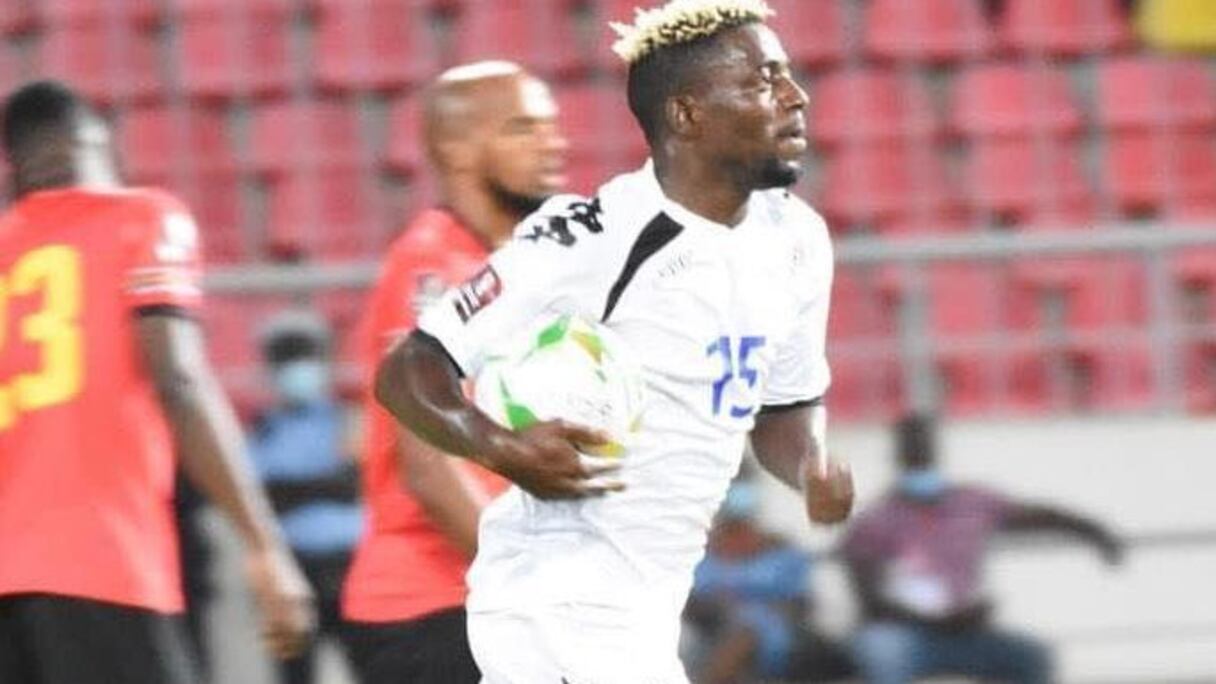 Axel Méyé, international gabonais.