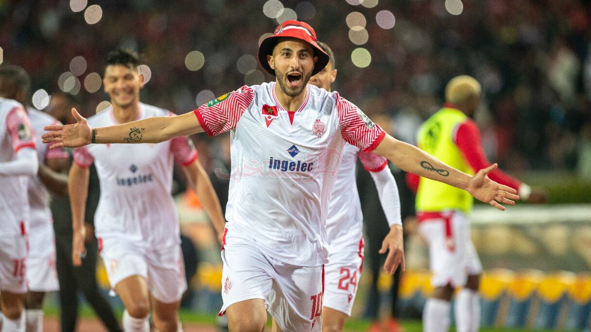 Ayman El Hassouni, milieu offensif du Wydad de Casablanca.
